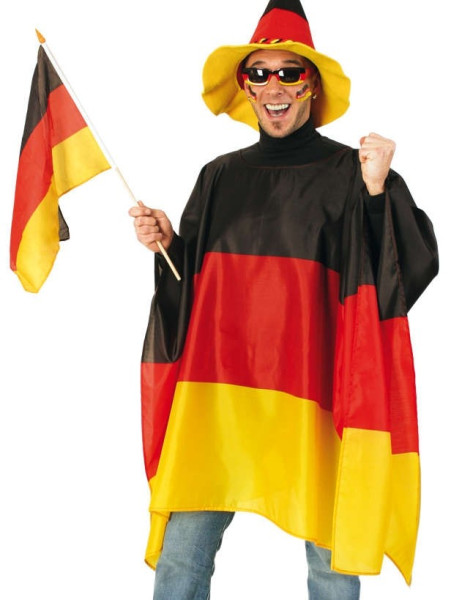 Germany fan cape with sleeves