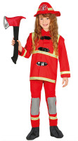 Brandman brandkårens kostym för barn
