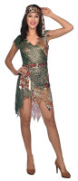Vista previa: Disfraz de mujer cavernícola Ámbar para mujer