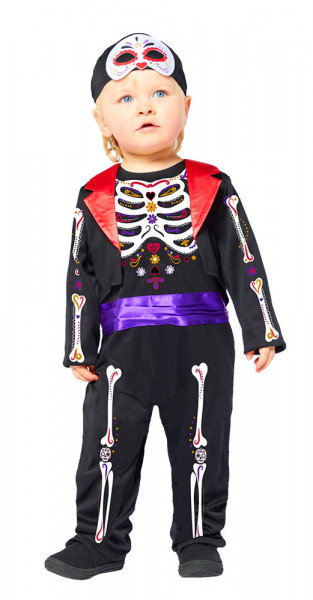 Day of the Dead kids costume