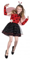 Preview: Glittering ladybug child costume