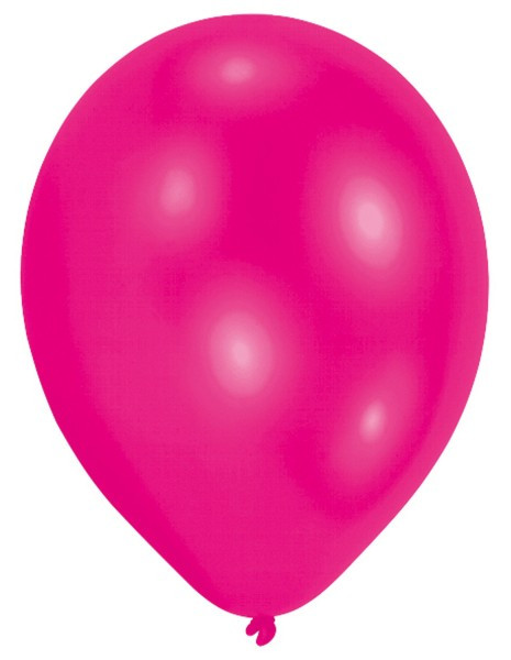 25 lyserøde flamingo latex balloner 27,5 cm