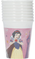 8 enchanted fairytale princesses plastic cups 200ml