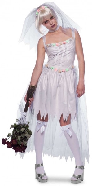 Zombie Bride Brautkleid Mit Schleier
