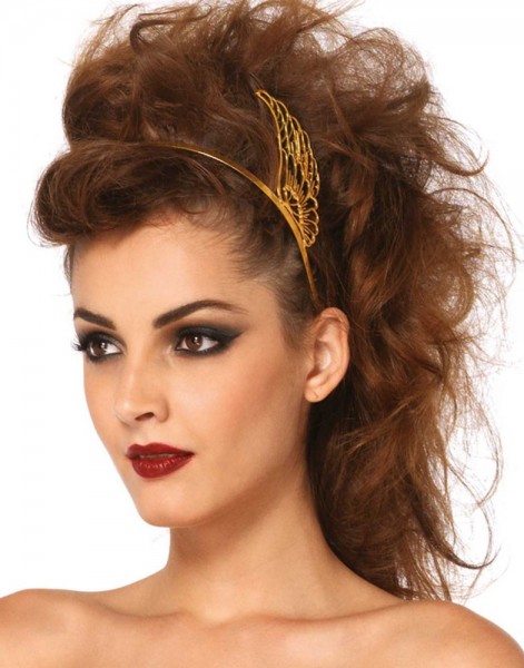 Griekse godinnen hoofdband goud