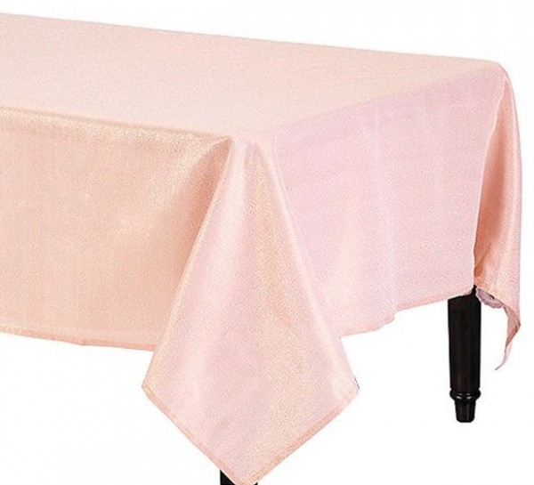 Rose gold tablecloth Opera 2.6 x 1.5 m