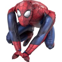 Globo de lámina de Spiderman sentado
