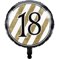 Magische 18e Verjaardag folieballon 46cm