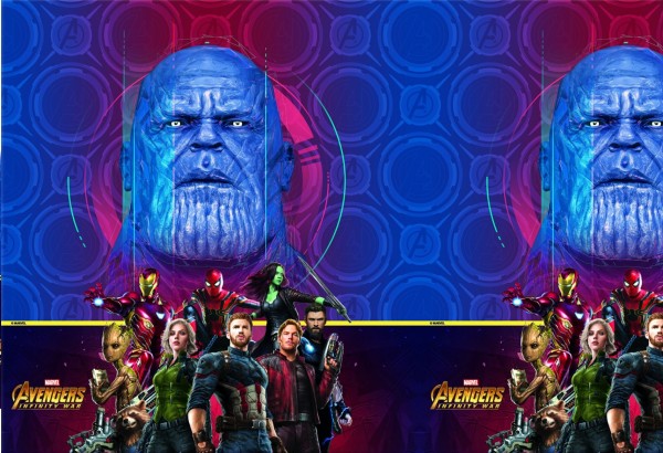 Tafelkleed Avengers War 1,8 x 1,2 m