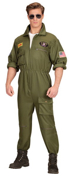 Costume da pilota da caccia Goose 2 per uomo
