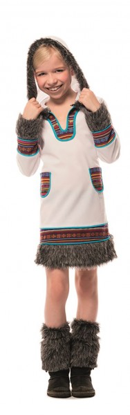 Eskimo girl Anyu child costume