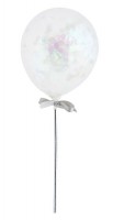 Förhandsgranskning: 5 st ballonger med konfettistick 12 cm