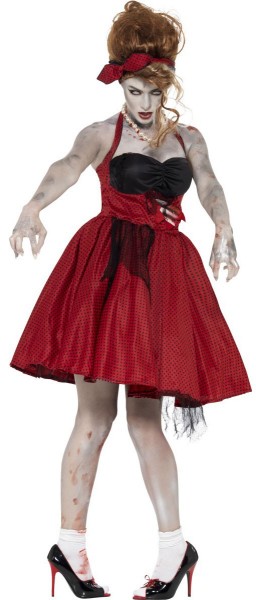 Rockabella zombie kostume 50'erne