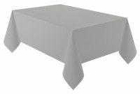 Stone gray eco tablecloth 2.74m