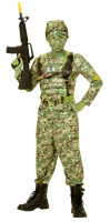 Vista previa: Disfraz de soldado militar Lucas para niño