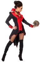 Widok: Seksowny błyszczący kostium wampira Antonella dla kobiet