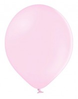 Oversigt: 10 feststjerner balloner pastellrosa 27cm