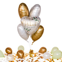 Vorschau: Heliumballon in der Box Hochzeit