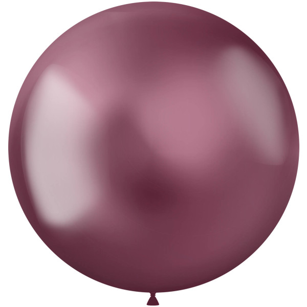 5 Shiny Star Luftballon brombeere 48cm