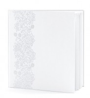 Preview: Guest book with silver tendril 20.5cm