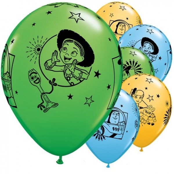 6 Toy Story IV latexballoner 30 cm