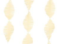 Anteprima: Ghirlanda di carta crespa crema 3m
