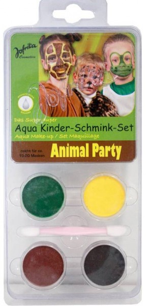 Animal aqua sminkset för barn