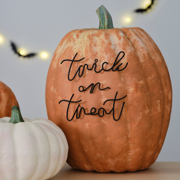 Halloween lettrage Trick or Treat