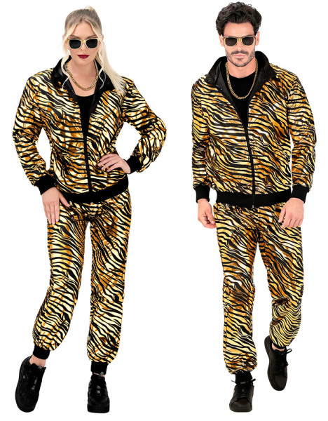 Goldener Tiger Trainingsanzug für Erwachsene