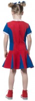 Cheerleader girl child costume