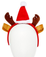 Reindeer antlers with children's hat headband