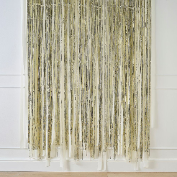 Curtain Cream-Gold Elegance 2m x 1m