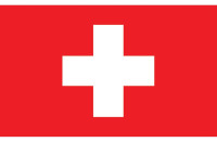 Schweiz fanflagga 90 x 150 cm
