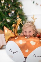 Christmas Forest reindeer foil balloon 73 x 64cm