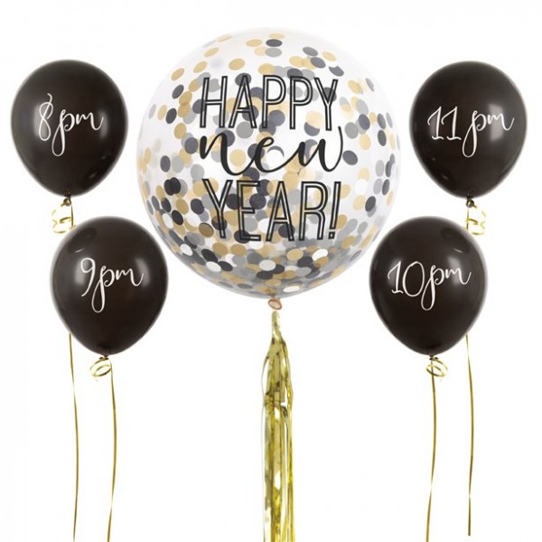 New Years Countdown Balloon Set
