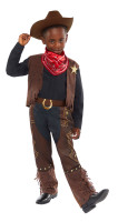 Vorschau: Wild West Cowboy Kostüm für Jungen