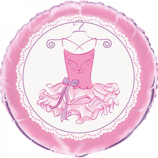 Balon foliowy Prima Ballerina Leonie różowy