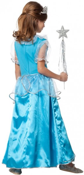 Ice palace prinsessa flicka kostym 2