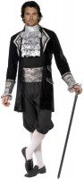 Vista previa: Disfraz de Halloween noble conde vampiro gótico