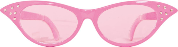 Brille Catwoman Rosa