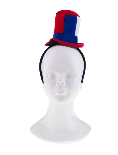 Frankrike pannband med hög hatt