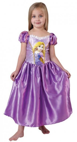 Vestido púrpura de la princesa Rapunzel