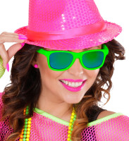 Preview: 80s glasses neon green