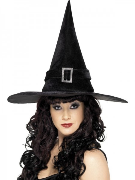 Classic Buckle Witch Hat