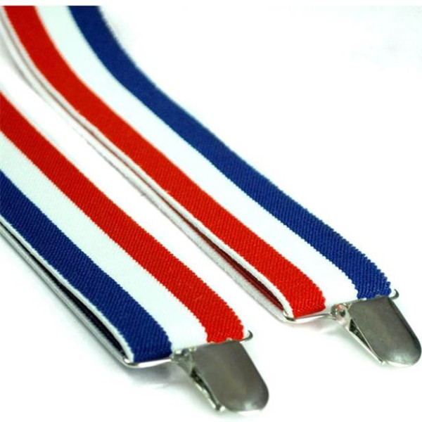 Suspenders blue-white-red