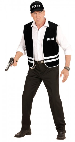 Polizei Kostüm 2-Teilig