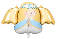 Vorschau: Folienballon Friedlicher Engel 103cm