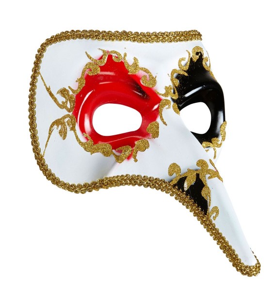 Máscara veneciana de pico de Becco