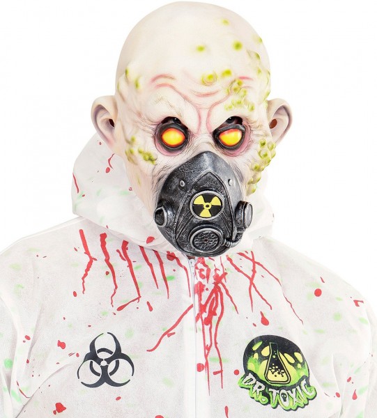 Toxic poison gas mask