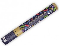 Voorvertoning: Kleurrijk metallic confetti kanon 40cm